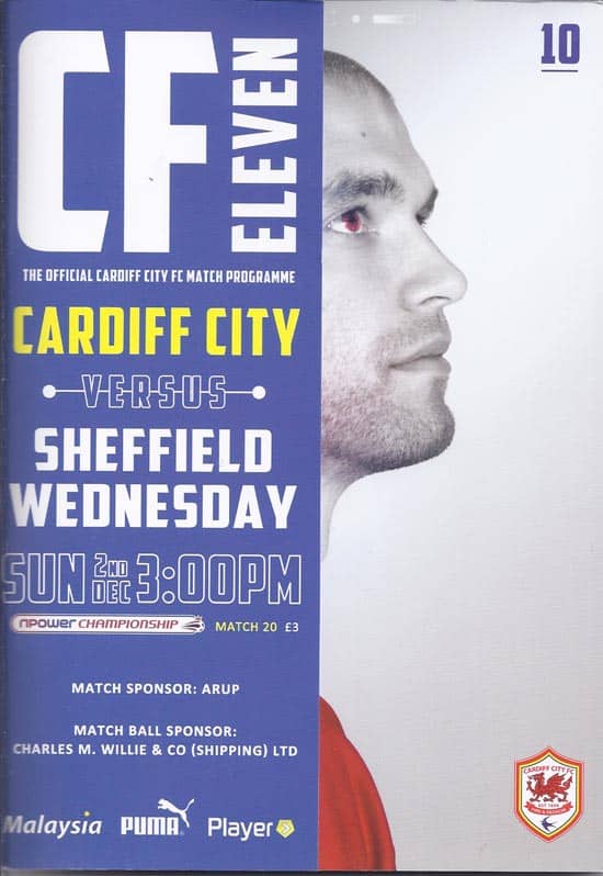 Cardiff City FC v Sheffield Wednesday FC 